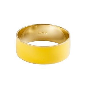 J CREW Enameled wide Bangle bracelet #88466